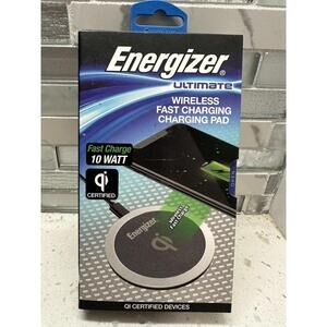 Energizer Ultimate Wireless Fast Charge Charging Pad Fast Charge 10 Watt NEW